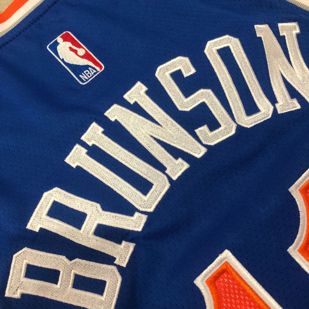 NBA New York Knicks #11 Jalen Brunson Men's Nike 2025-26 Icon Embroidery Jersey
