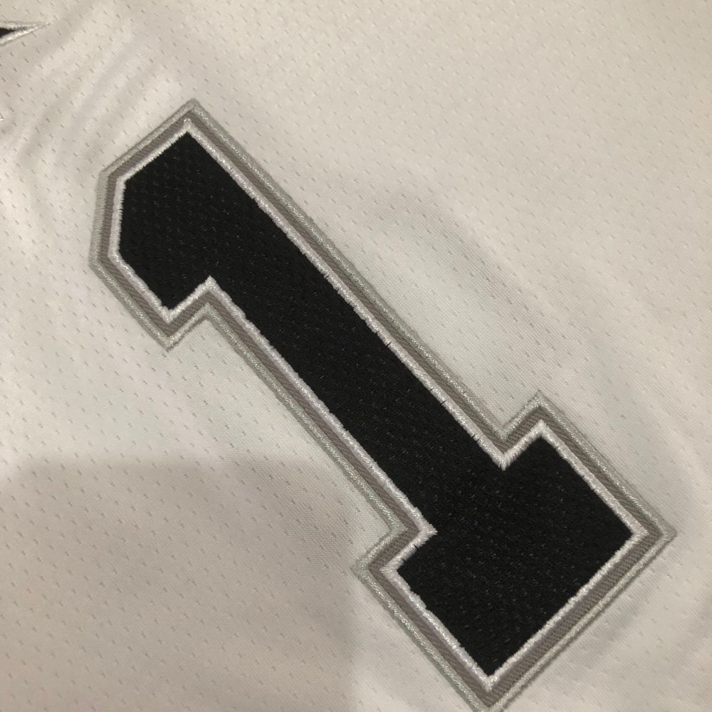 NBA San Antonio Spurs #1 Victor Wembanyama Men's Nike 2025-26 Association Embroidery Jersey