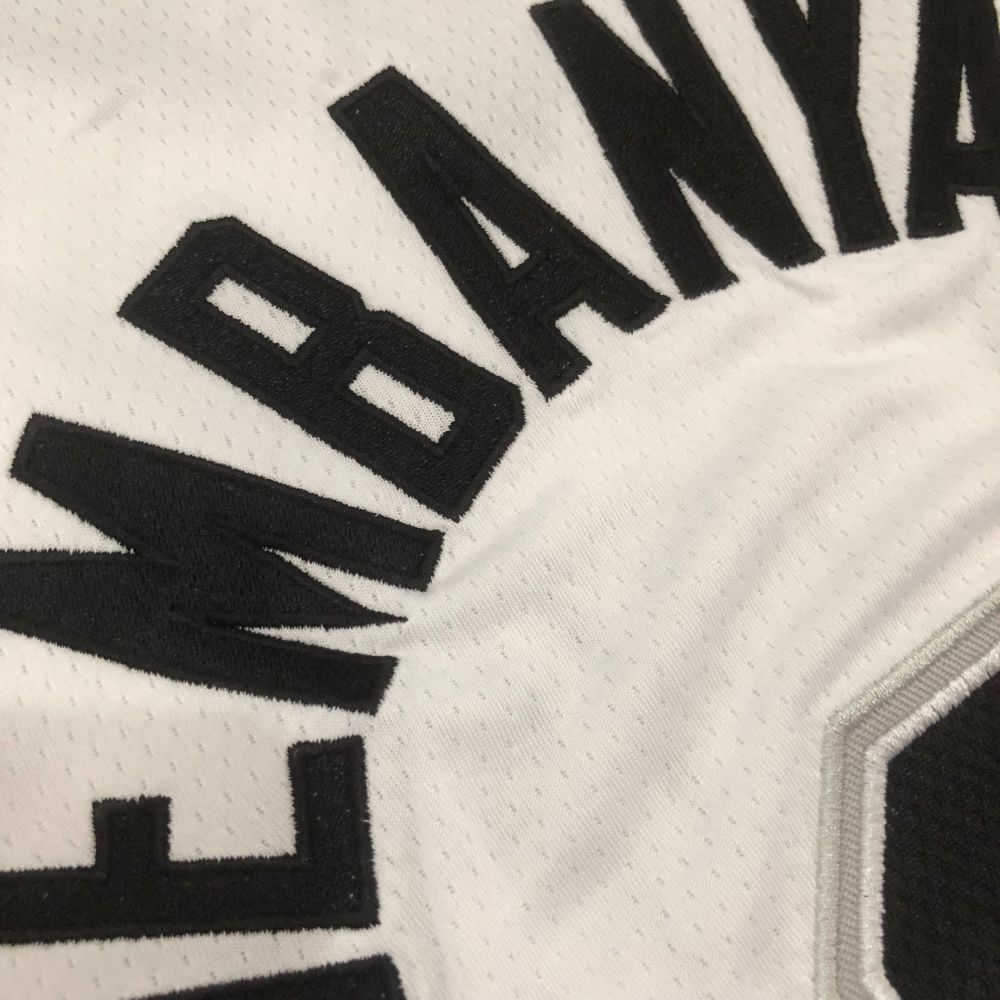 NBA San Antonio Spurs #1 Victor Wembanyama Men's Nike 2025-26 Association Embroidery Jersey