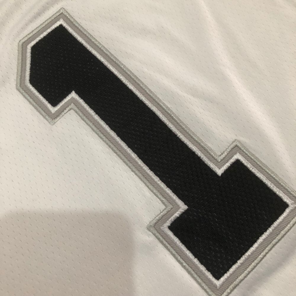 NBA San Antonio Spurs #1 Victor Wembanyama Men's Nike 2025-26 Association Embroidery Jersey