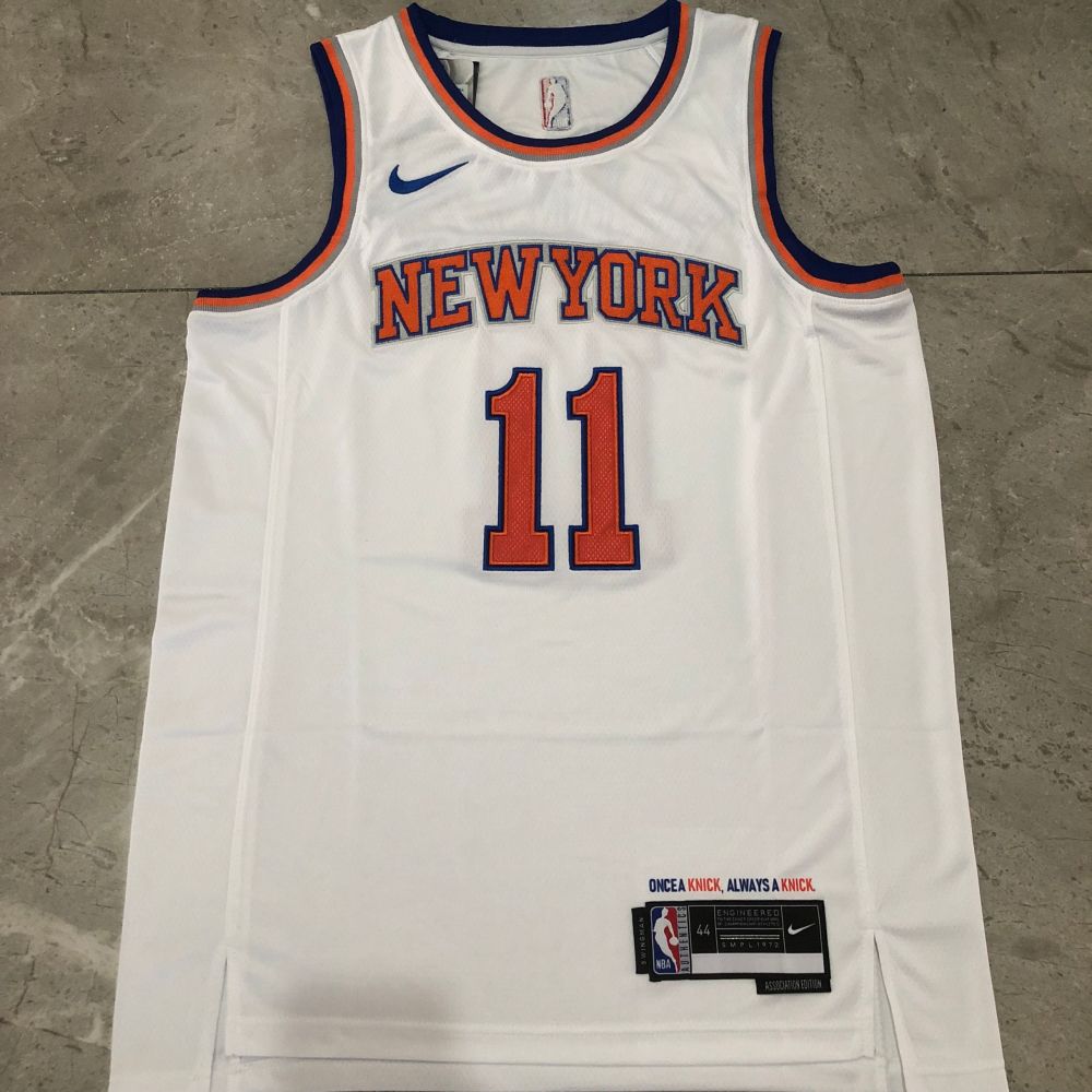 NBA New York Knicks #11 Jalen Brunson Men's Nike 2025-26 Association Embroidery Jersey