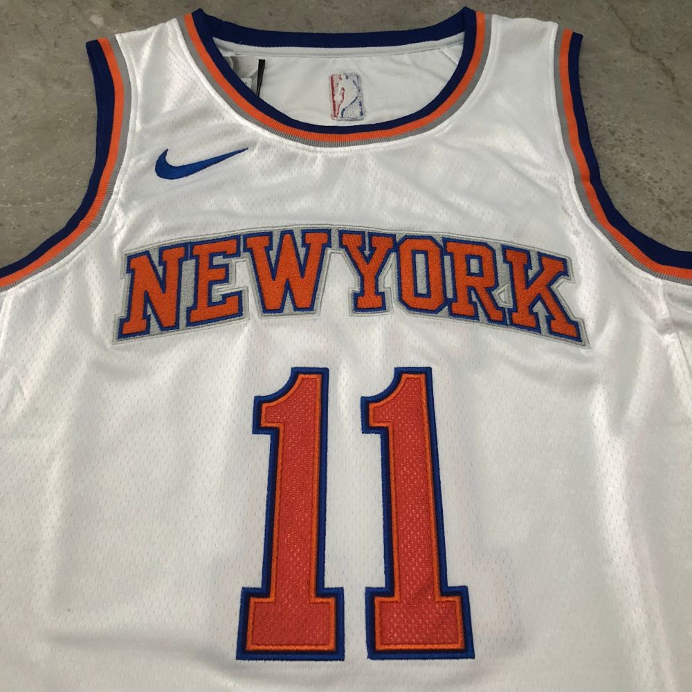 NBA New York Knicks #11 Jalen Brunson Men's Nike 2025-26 Association Embroidery Jersey