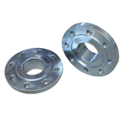 Gas fire extinguishing flange
