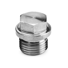 스테인리스 스틸 고압 외부 육각형 와이어 플러그(에지 포함)