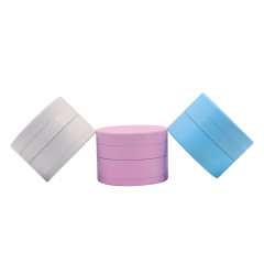 50mm 4-Layer Aluminum Alloy Glow-in-the-Dark Herb Grinder – Magnetic Lid & Mesh Filter