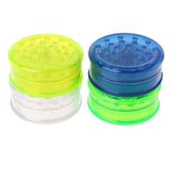 40mm Plastic Herb Grinder – Compact 2-Layer Design
