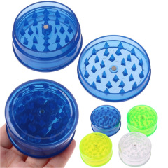40mm Plastic Herb Grinder – Compact 2-Layer Design