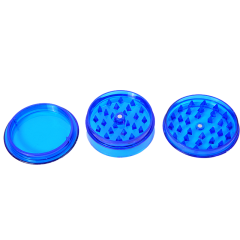 40mm Plastic Herb Grinder – Compact 2-Layer Design