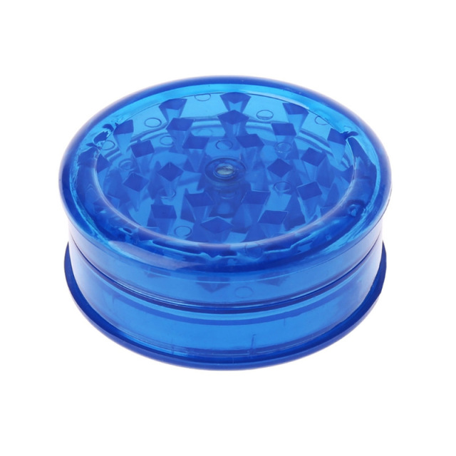 40mm Plastic Herb Grinder – Compact 2-Layer Design