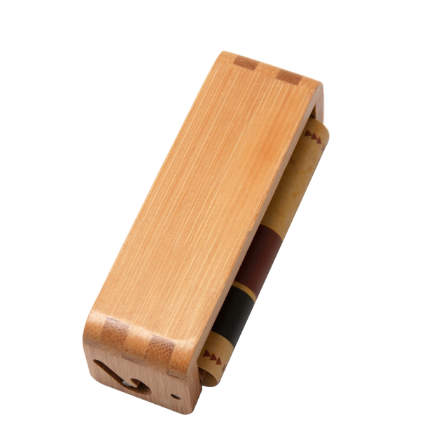 HORNET 78mm Bamboo Cigarette Rolling Machine – Eco-Friendly Hand Roller