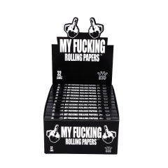 FK Series Brown Rolling Papers with White Filters – King Size Slim