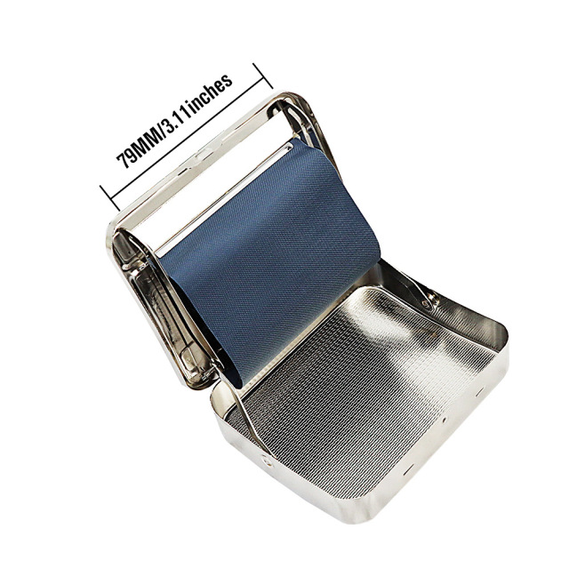 Hornet 79mm Manual Cigarette Rolling Box – Metal Hand Roller Machine