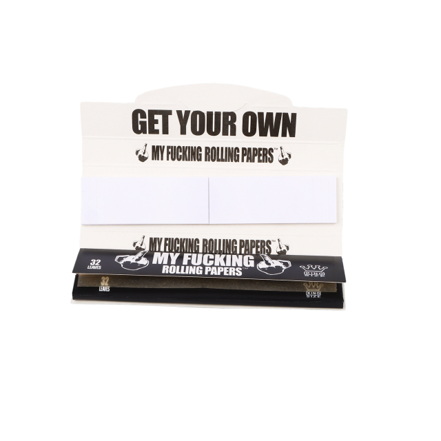 FK Series Brown Rolling Papers with White Filters – King Size Slim