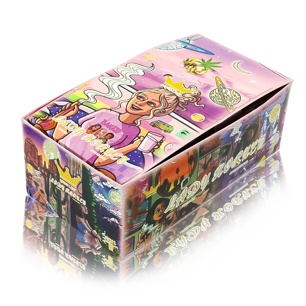 78mm Plastic Cigarette Rolling Machine – Colorful Side Grinder Combo Roller