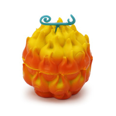 63mm Zinc Alloy Fruit Shape Herb Grinder – 3 Layers Novelty Design Tobacco Grinder