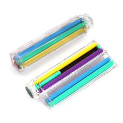 110mm Plastic Hand Rolling Machine – Durable Tobacco & Herb Roller