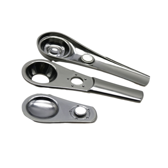 Magnetic Alloy Smoking Pipe – Portable Metal Hand Pipe with Detachable Design, 98mm