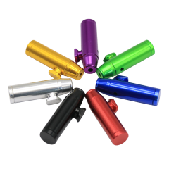 Mini Bullet Shape Metal Pipe – Portable Aluminum Alloy Smoking Pipe