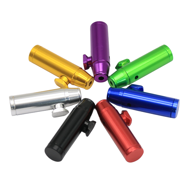 Mini Bullet Shape Metal Pipe – Portable Aluminum Alloy Smoking Pipe