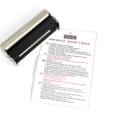 70mm Metal Cigarette Rolling Machine – GIZEH Style Hand Roller