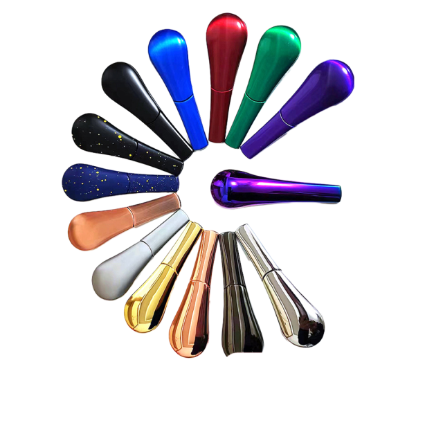 Magnetic Alloy Smoking Pipe – Portable Metal Hand Pipe with Detachable Design, 98mm