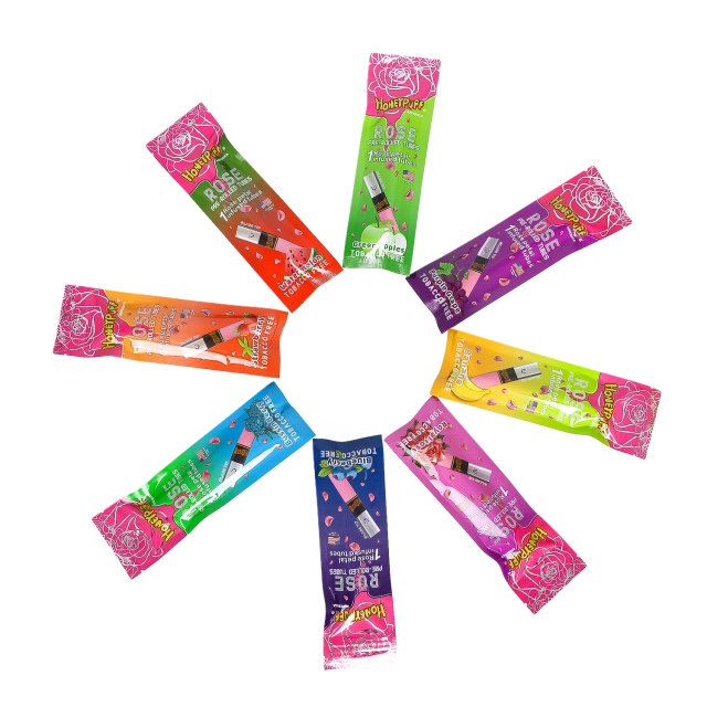 Honeypuff Rose Petal Pre-Rolled Tubes – Watermelon Flavor, 110mm, Display Box