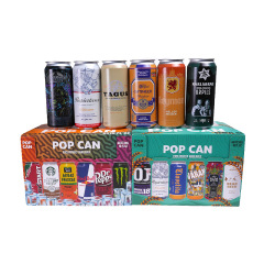 6pcs Pop Can Hidden Stash Jar Set – Aluminum Secret Storage Container for Herbs, Tobacco, and Small Items