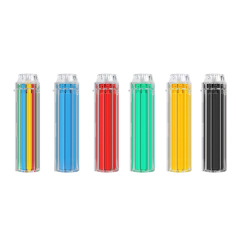 Manual Plastic Cigarette Rolling Machine – Handheld Rotating Tobacco Roller Filler, 12.5mm