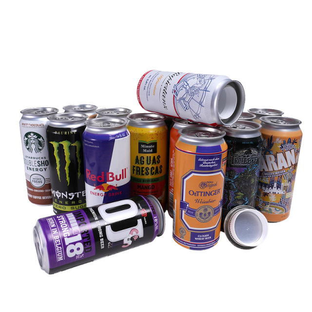 6pcs Pop Can Hidden Stash Jar Set – Aluminum Secret Storage Container for Herbs, Tobacco, and Small Items