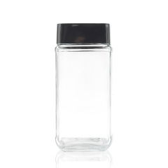 Glass Jar with Plastic Lid – Herb & Tobacco Storage Container