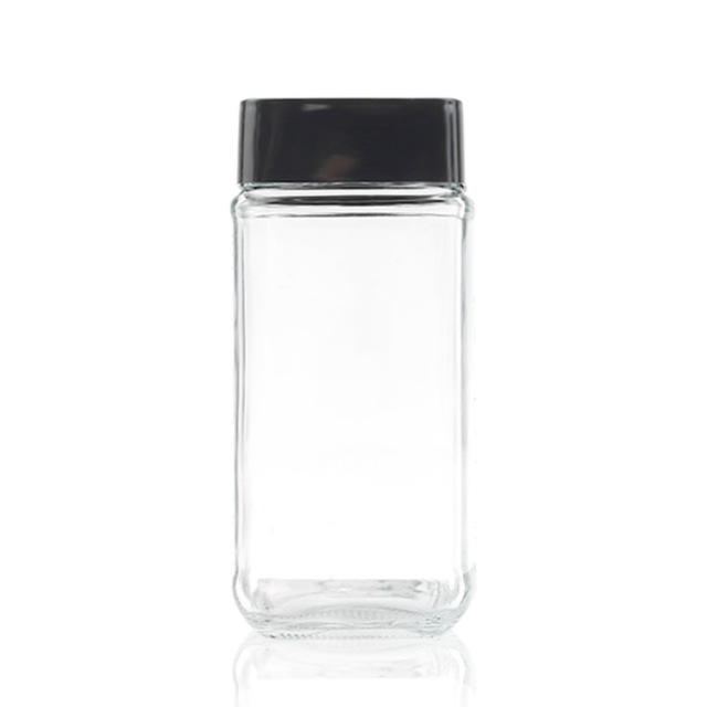 Glass Jar with Plastic Lid – Herb & Tobacco Storage Container