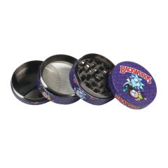 50mm/55mm/63mm Cartoon Backwoods Design Herb Grinder – 4 Layer Metal Tobacco Crusher