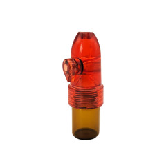 Plastic Pill Bottle Pipe – Portable Herb Storage Tube with Smoking Pipe Cap | 36mm/53mm/66mm