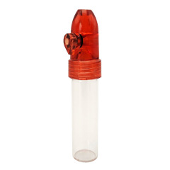 Plastic Pill Bottle Pipe – Portable Herb Storage Tube with Smoking Pipe Cap | 36mm/53mm/66mm