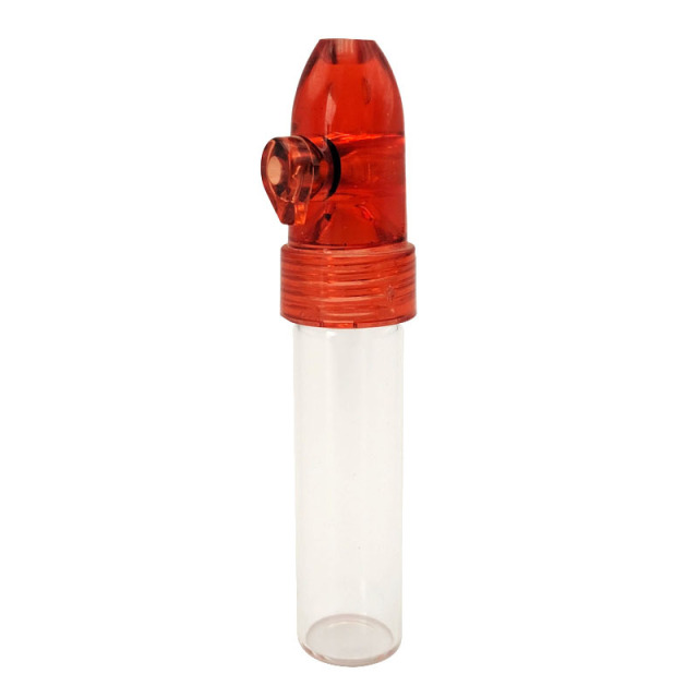 Plastic Pill Bottle Pipe – Portable Herb Storage Tube with Smoking Pipe Cap | 36mm/53mm/66mm