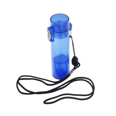 Transparent Plastic Rolling Box – Airtight Herb Storage Container with Locking Clip, Portable Stash Case