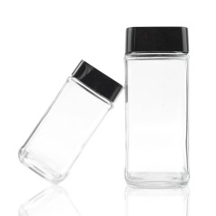 Glass Jar with Plastic Lid – Herb & Tobacco Storage Container