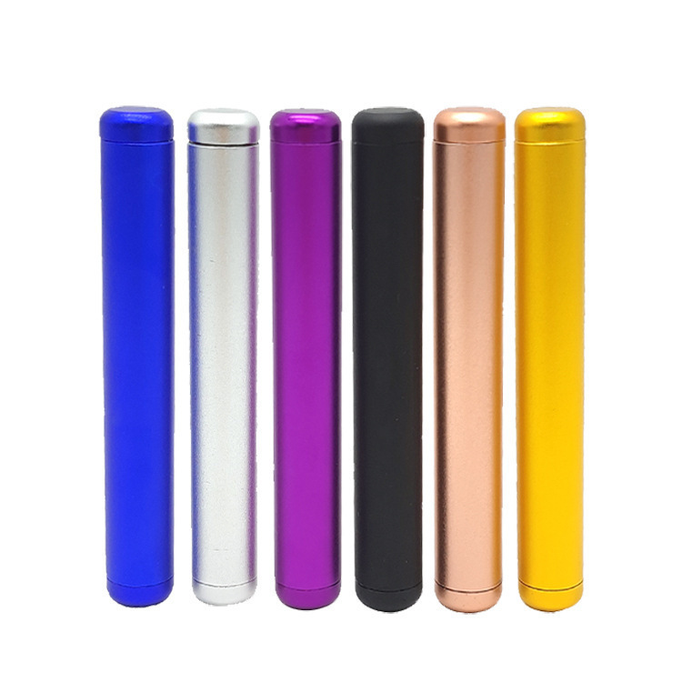 Aluminum Alloy Portable Tube – Airtight Herb Storage Container, 110×15mm