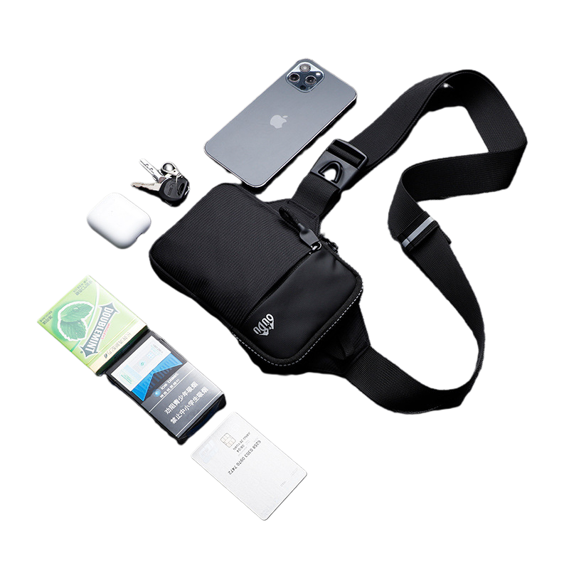 Odor-Proof Crossbody Shoulder Bag – Small Waterproof Sling Bag with Smell-Proof Zipper, Anti-Theft Travel Pouch for Men & Women