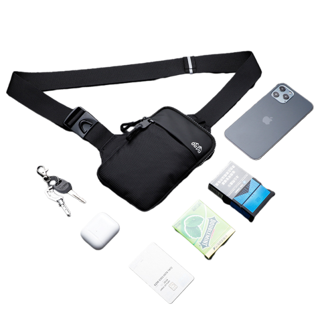 Odor-Proof Crossbody Shoulder Bag – Small Waterproof Sling Bag with Smell-Proof Zipper, Anti-Theft Travel Pouch for Men & Women