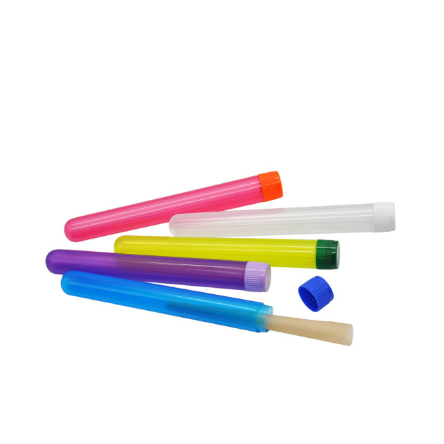 135mm Plastic Storage Tube with Cap – Fits 110mm Pre-Rolled Cones, 48pcs/Box