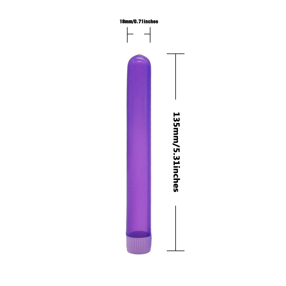 135mm Plastic Storage Tube with Cap – Fits 110mm Pre-Rolled Cones, 48pcs/Box