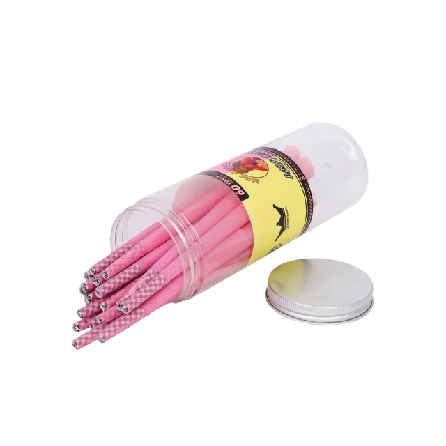 LADY Pink 110mm Pre-Rolled Cones with Filter Tips – Stylish Smoking Cones