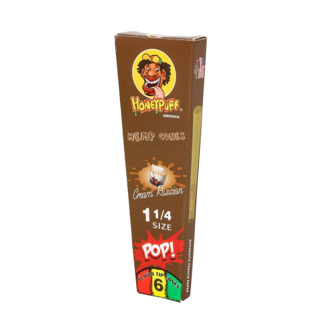 84mm Pre-Rolled Cones with 30mm Flavor Tips – 6 Cones/Box