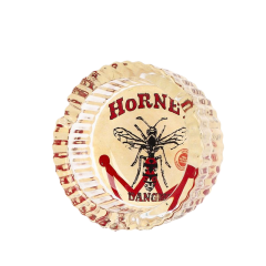 85mm HORNET Glass Ashtray – Round Heat-Resistant Smoking Tray