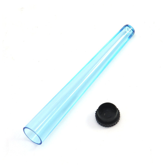 117mm Tapered Pre-Roll Tube – Transparent Plastic Odor-Proof Joint Cone Storage Container