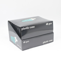 12cm Plastic Pre-Roll Tapered Tube with Cap – Odor-Proof & Portable Storage