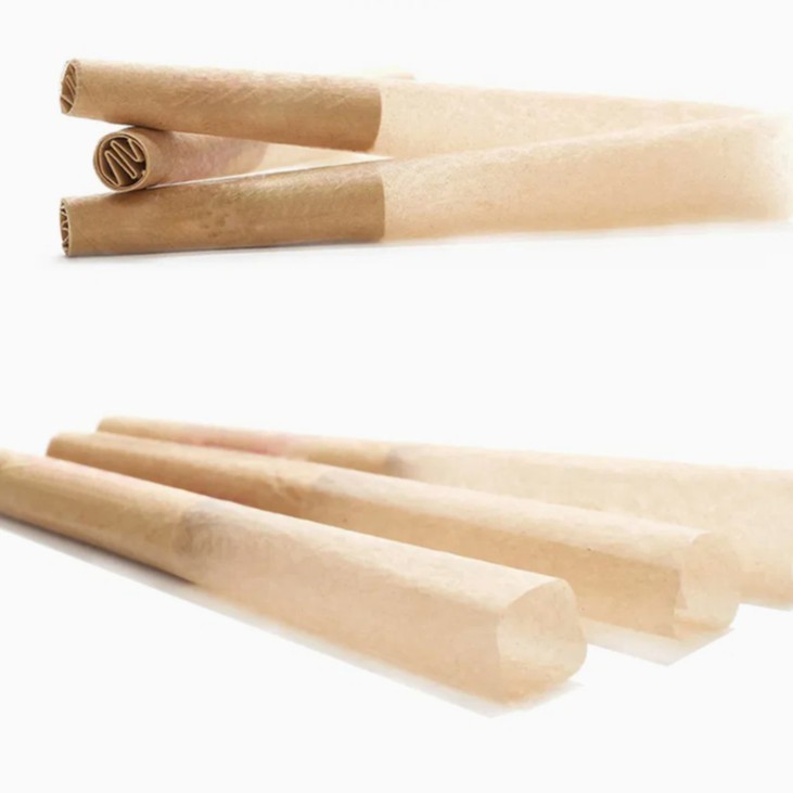 110mm Brown Pre-Rolled Cones with Tips – Unbleached Rolling Paper