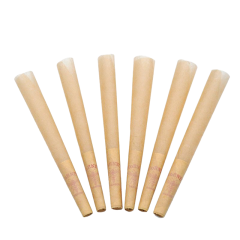 110mm HORNET Brown Pre-Rolled Cones with Tips – Unbleached Rolling Paper