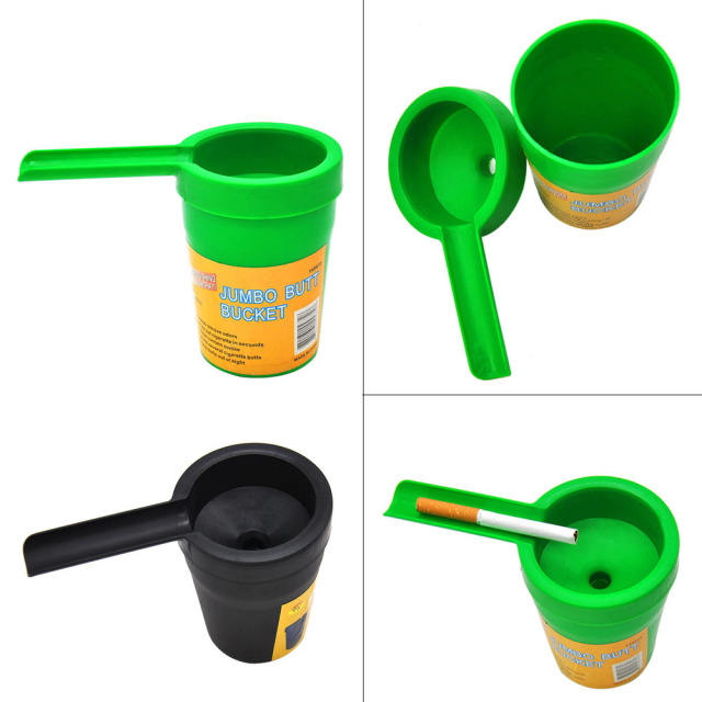 Plastic Ashtray – Jumbo Butt Bucket, Portable Car Ashtray